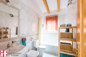 The first bathroom with bathtub.    